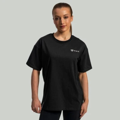 STRIX Dámské triko Lunar Oversized Black STRIX Dámské triko Lunar Oversized Black