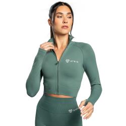 STRIX Dámský top Cropped Seamless Moss
