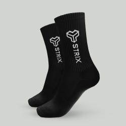 STRIX Essential Crew Socks 2Pack Black