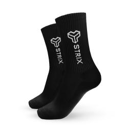 STRIX Essential Crew Socks 2Pack Black