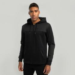 STRIX Mikina Essential Zip Up Hoodie Black STRIX Mikina Essential Zip Up Hoodie Black