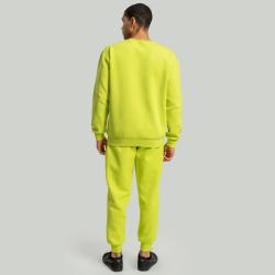 GymBeam STRIX Mikina Relaxed Chartreuse