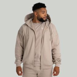 GymBeam STRIX Mikina Zip Taupe