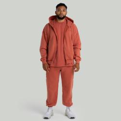 GymBeam STRIX Mikina Zip Washed Terra