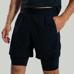 STRIX Šortky 2v1 ULTRA Black - 2