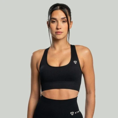 STRIX Sportovní podprsenka Seamless Black STRIX Sportovní podprsenka Seamless Black