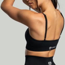 STRIX Sportovní podprsenka Seamless String Black