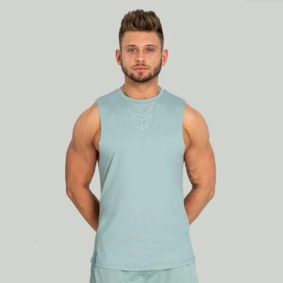 STRIX Tílko Essential Cut-Off Stone Blue STRIX Tílko Essential Cut-Off Stone Blue