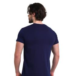 GymBeam Strong Tomorrow T-shirt Navy Blue