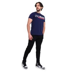GymBeam Strong Tomorrow T-shirt Navy Blue