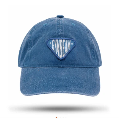 GymBeam Sunday Dad Cap Washed Blue kšiltovka