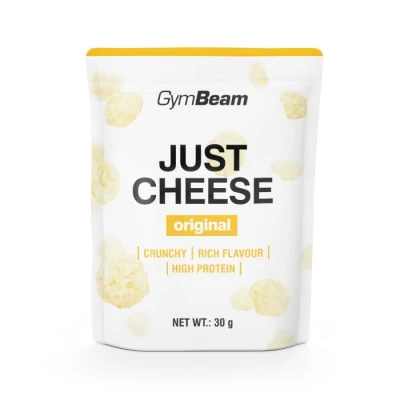 GymBeam Sýrový snack Just Cheese 30 g
