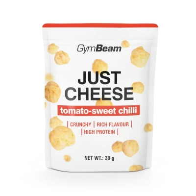 GymBeam Sýrový snack Just Cheese 8 x 30 g