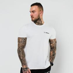 GymBeam Tričko Basic White GymBeam Tričko Basic White