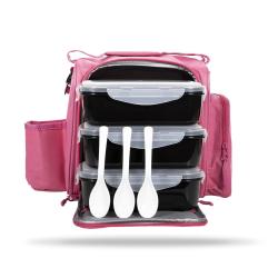 GymBeam Taška na jídlo FIT Prep Pink