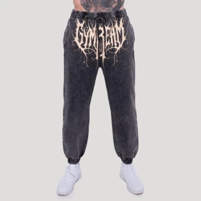 GymBeam Tepláky Abyss Charcoal GymBeam Tepláky Abyss Charcoal