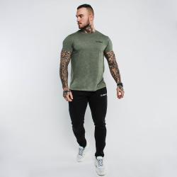 GymBeam Tepláky Slimfit Black