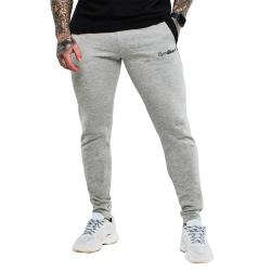 GymBeam Tepláky Slimfit Grey