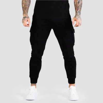 GymBeam Tepláky TRN Black