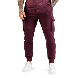 GymBeam Tepláky TRN Eggplant