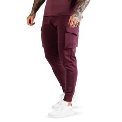 GymBeam Tepláky TRN Eggplant