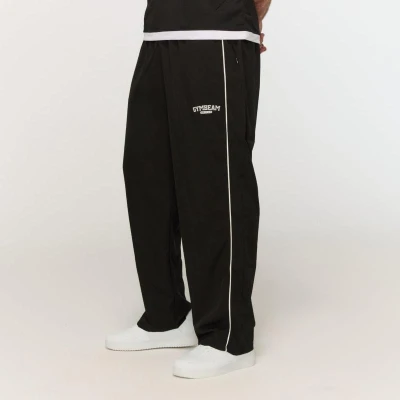 GymBeam Tepláky Varsity Black