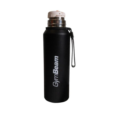 GymBeam Termoska Vacuum Flask Steel Black 1000 ml