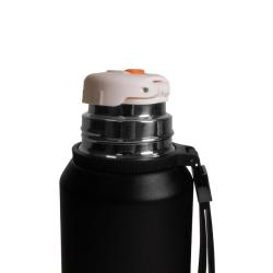 GymBeam Termoska Vacuum Flask Steel Black 1000 ml (VÝPREDAJ)