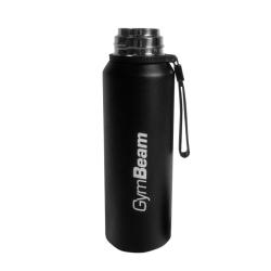 GymBeam Termoska Vacuum Flask Steel Black 1000 ml (VÝPREDAJ)