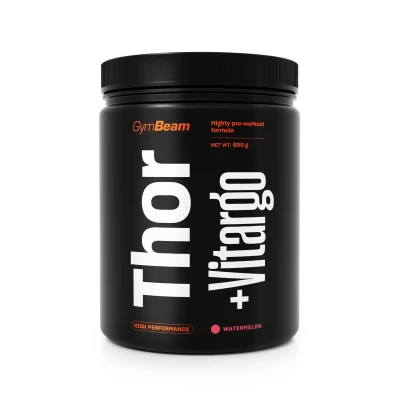 GymBeam Předtréninkový stimulant Thor Fuel + Vitargo 600 g