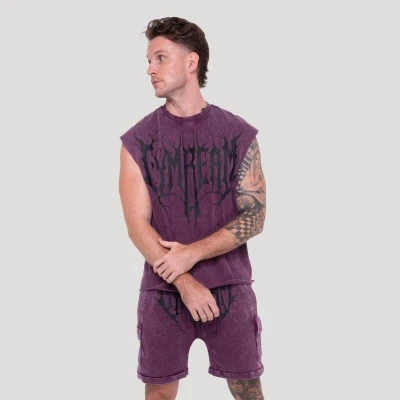 GymBeam Tílko Abyss Raisin