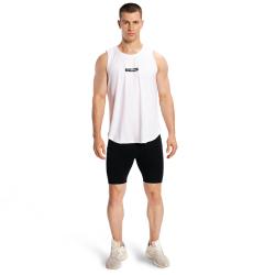 GymBeam Men‘s Combat Tank Top White