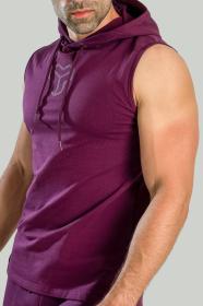 STRIX Tílko Essential Hoodie Tank Plum