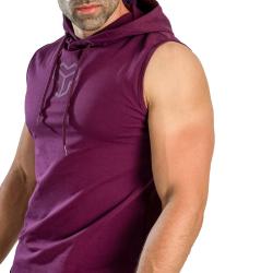 STRIX Tílko Essential Hoodie Tank Plum