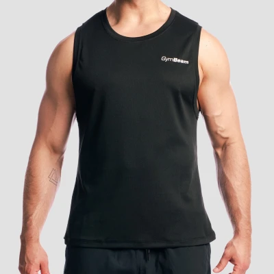 GymBeam Mesh Base Black pánské tílko