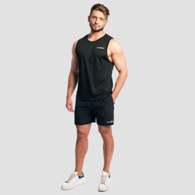 GymBeam Mesh Base Black pánské tílko