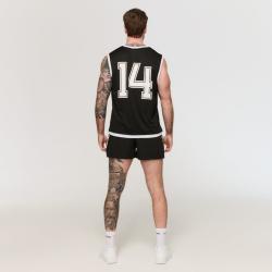 GymBeam Tílko Varsity Black
