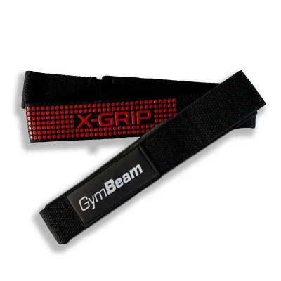 GymBeam Trhačky X-Grip POUZE uni - černá (VÝPRODEJ)