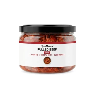 GymBeam Trhané hovězí Chilli 250 g