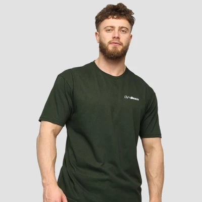 GymBeam Basic Green pánské tričko