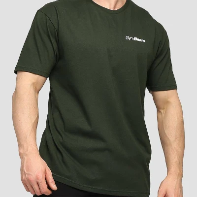 GymBeam Basic Green pánské tričko