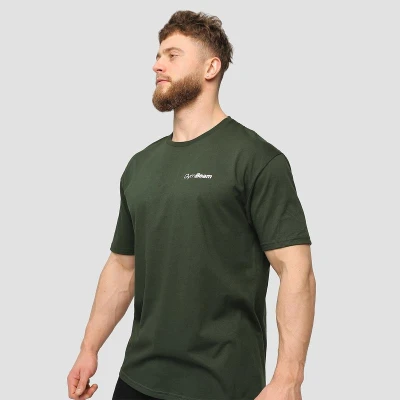 GymBeam Basic Green pánské tričko