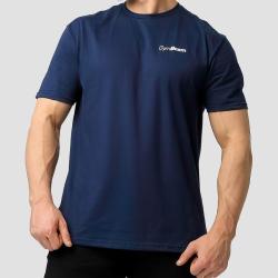 GymBeam Tričko Basic Navy Blue POUZE L (VÝPRODEJ)