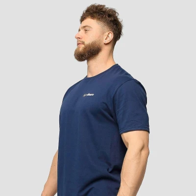 GymBeam Tričko Basic Navy Blue POUZE XL (VÝPRODEJ)