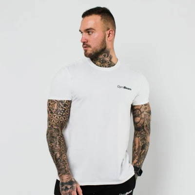 GymBeam Tričko Basic White POUZE L (VÝPRODEJ) GymBeam Tričko Basic White POUZE L (VÝPRODEJ)