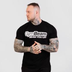 GymBeam Tričko Beam Black GymBeam Tričko Beam Black