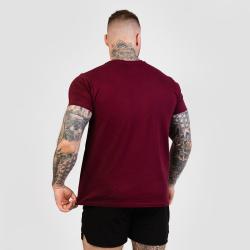GymBeam Tričko Beam Burgundy