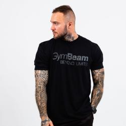 GymBeam Tričko Beyond Limits Black GymBeam Tričko Beyond Limits Black