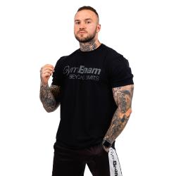 GymBeam Tričko Beyond Limits Black