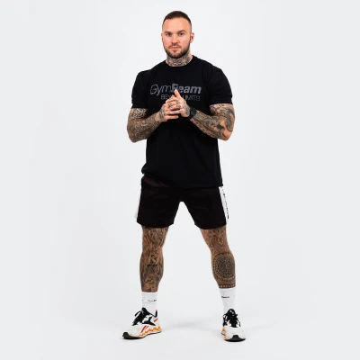GymBeam Tričko Beyond Limits Black